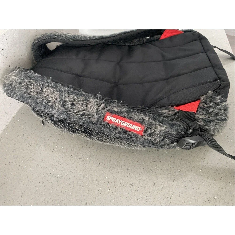 Sprayground Lil Gorilla Face Backpack Y2K Ape Rare Streetwear